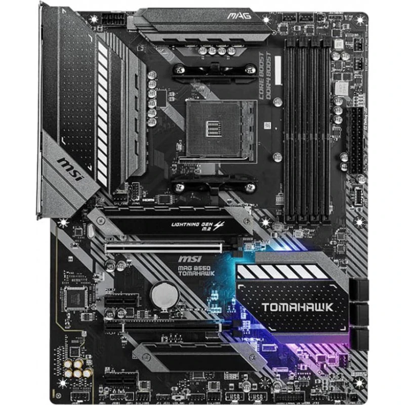 MSI B550 Tomahawk, AMD AM4, DDR4, ATX