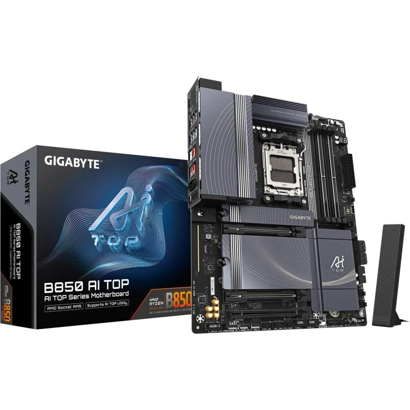 Gigabyte B850 AI TOP ATX AM5 DDR5 WiFi 7 10G LAN