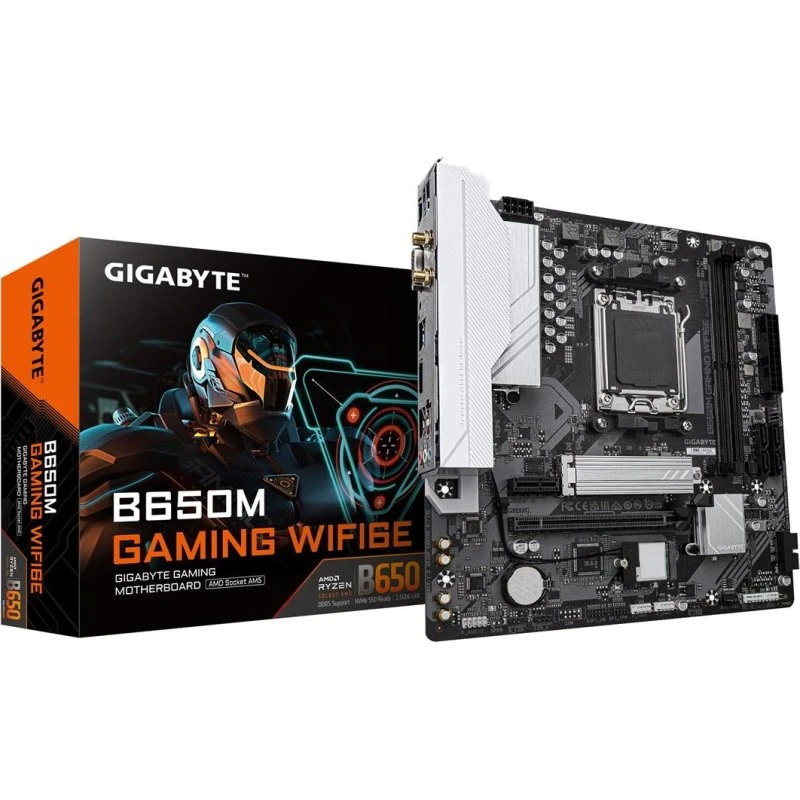 Gigabyte B650M Gaming WiFi 6E, micro ATX, AM5, DDR5