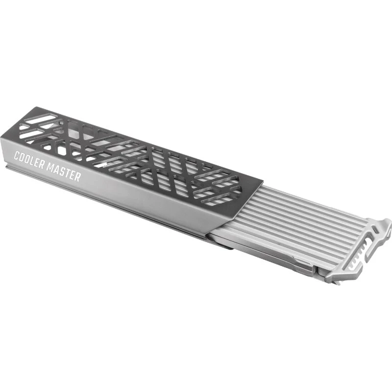 Cooler Master Oracle Air USB-C 3.2 Gen 2 M.2 NVMe SSD-kabinet, metalgrå
