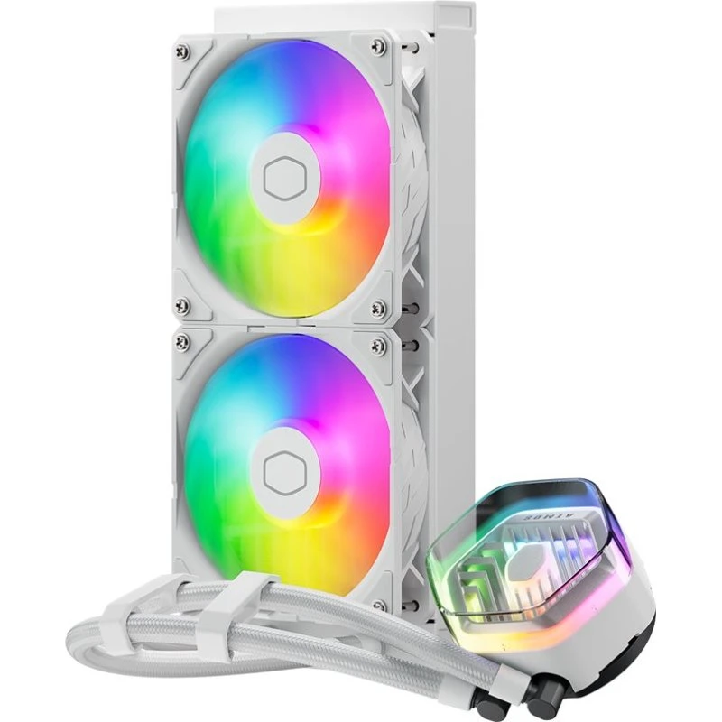 Cooler Master MasterLiquid 240 Atmos Hvid Vandkøler 240 mm