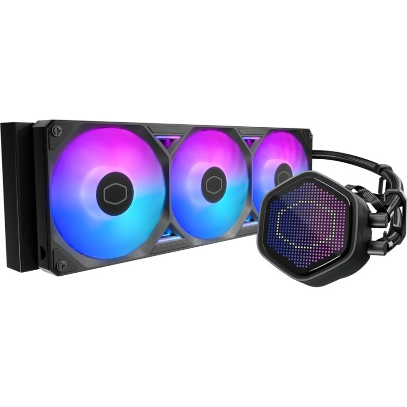 Cooler Master Atmos II 360mm Pixel LED Vandkøler Sort