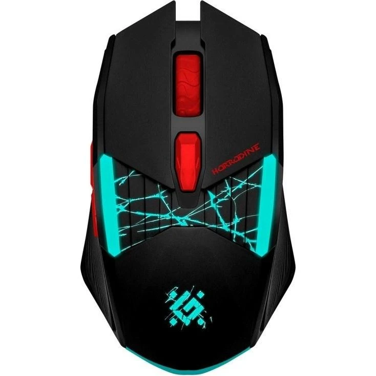 Defender GM-126 Trådløs Gaming Mus, 1600 DPI, Sort