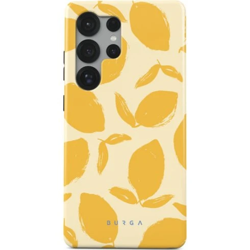 Burga Stødsikkert Cover til Samsung Galaxy S25+ - Lemon Tart