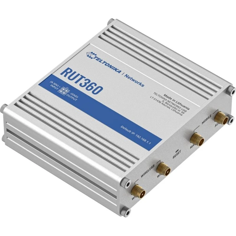 Teltonika RUT360 4G LTE Trådløs Industrial Router