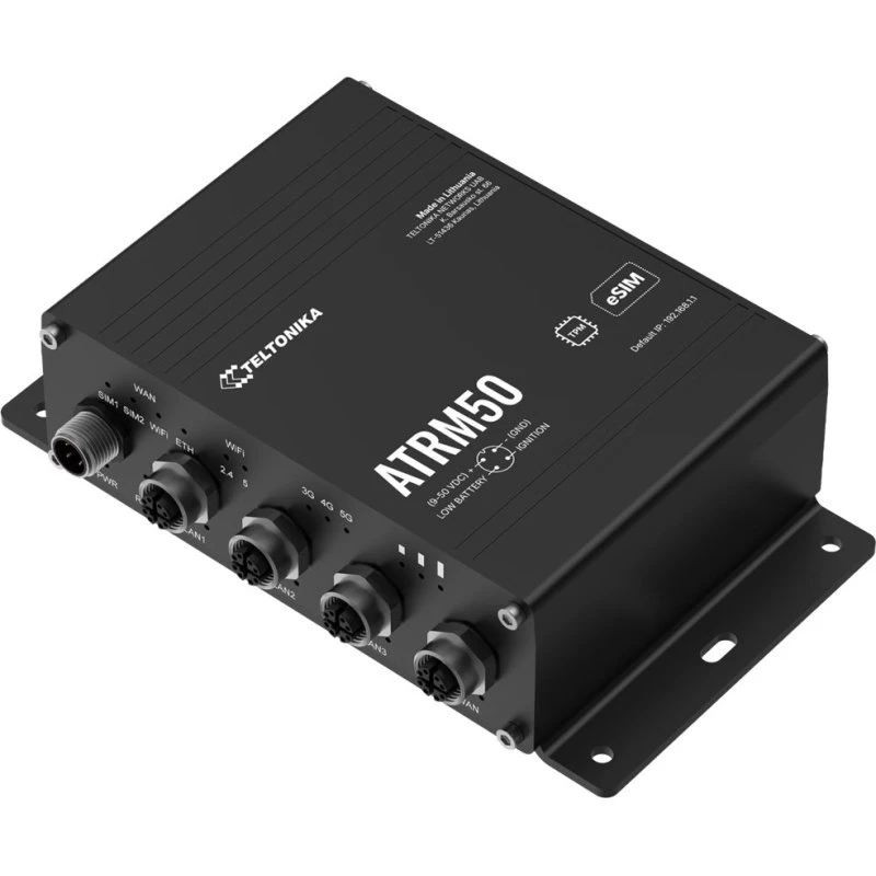 Teltonika ATRM50 Trådløs router 5G 1GbE Wi-Fi 5 skylle-monterbar