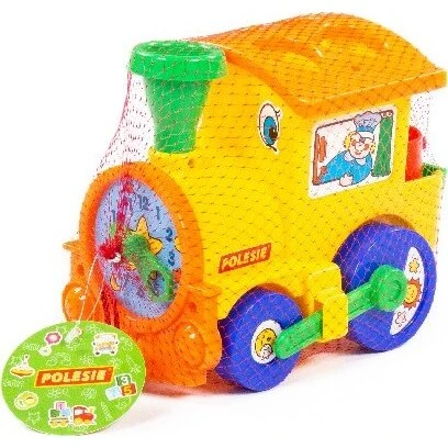 Polesie Tog Puttekasse 22 cm - Flerfarvet