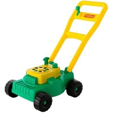 Polesie Babylegetøjsplæneklipper 45 cm, Gul/Grøn