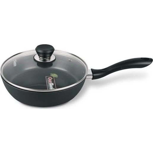 Maestro Stegepande med Låg 28 cm, Sort