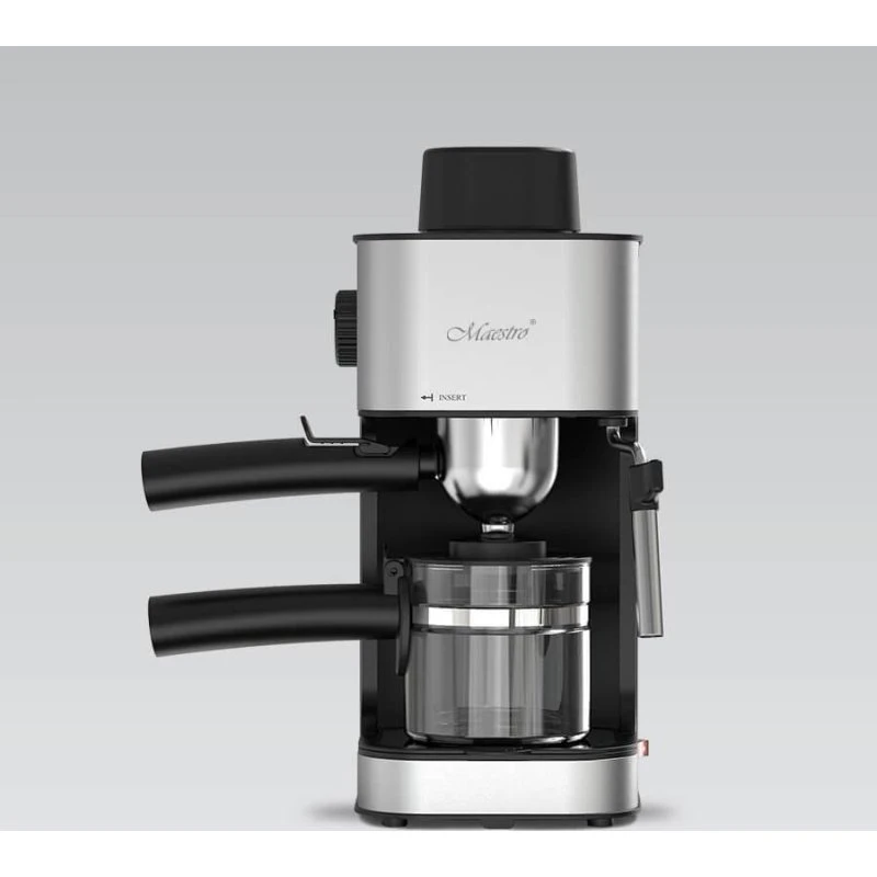 Maestro MR-411 Espressomaskine 800 W, rustfri stål, sort