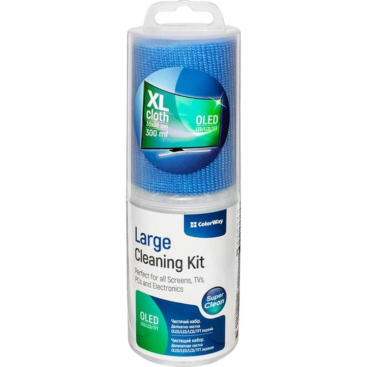ColorWay Microfiber Rengøringskit til Elektronik (300ml)