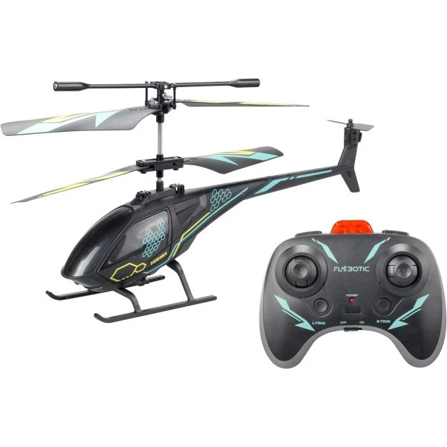 Silverlit Flybotic Air Mamba (84753) – Sort/Blå, 2-kanals RC-helikopter