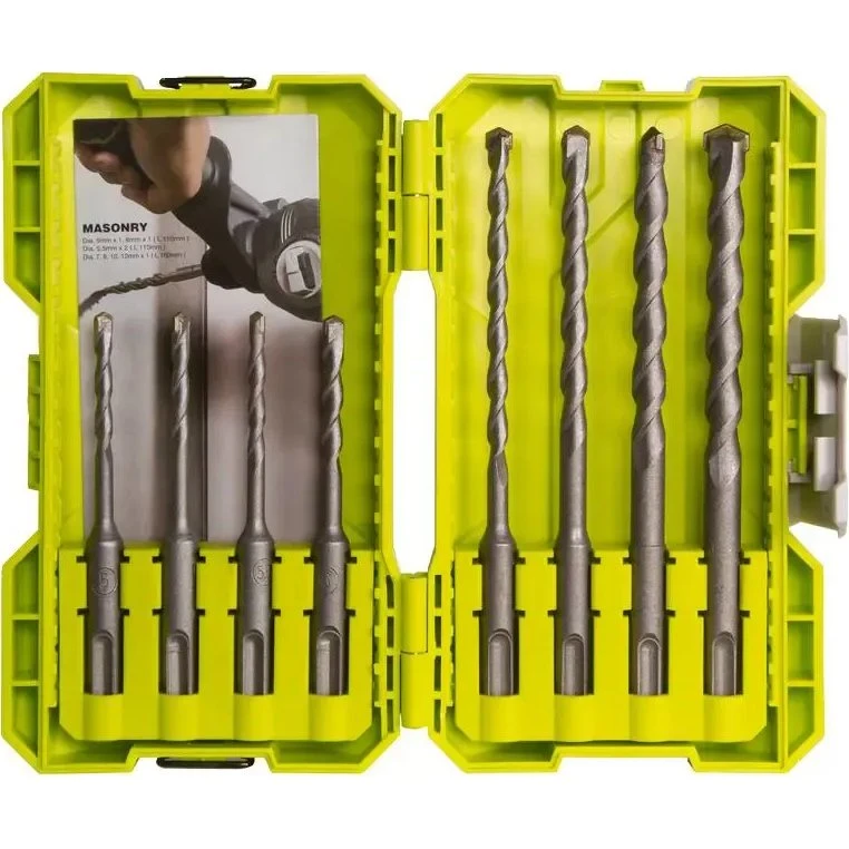 Ryobi Borsæt SDS Beton 8 dele RAK08SDS2