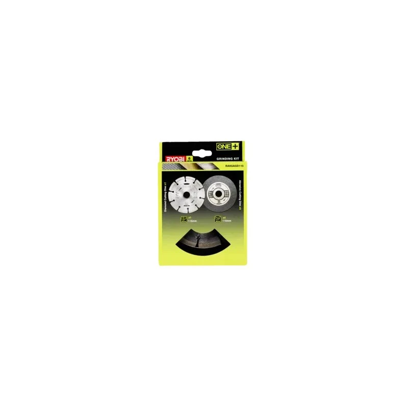 Ryobi Sæt med 6 skæreskiver 115 mm RAK6AGD115