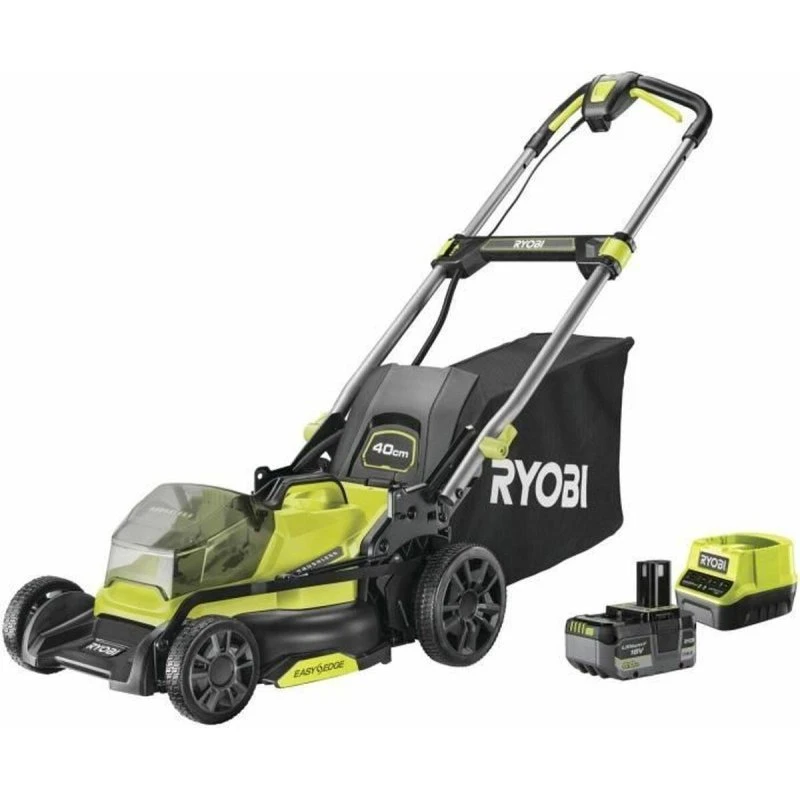 Ryobi RY18LMX40C-240 Akkuplæneklipper 40 cm, 18 V, 5,0 Ah