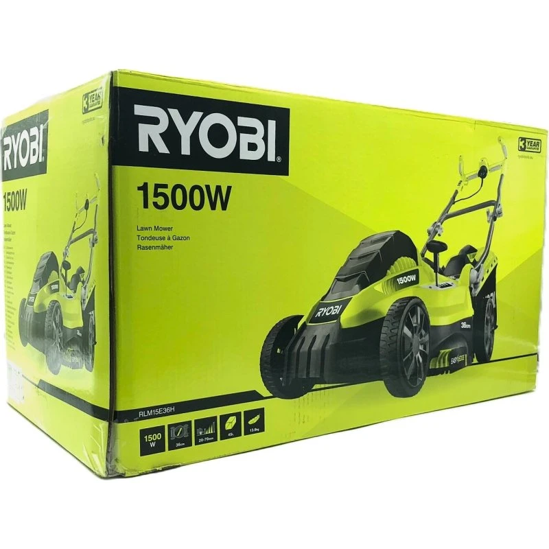 Ryobi RLM15E36H Elektrisk Græsslåmaskine 36 cm