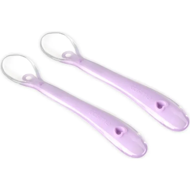 Kidsme Silicone Ske 2-pak - Lavendel