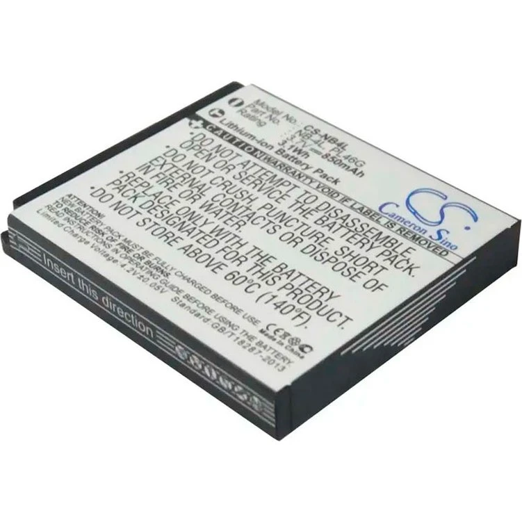 Cameron Sino NB-4L 850mAh Batteri til Canon