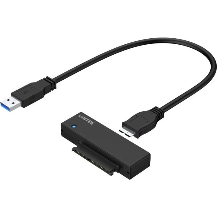 Unitek Y-1039 SATA 6Gb/s USB 3.0 Lagringskontrol (2,5" / 3,5")