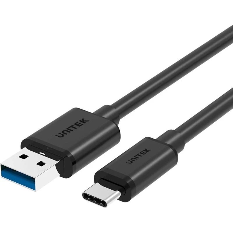 UNITEK USB-C kabel 1 m USB 3.2 Gen 1, sort