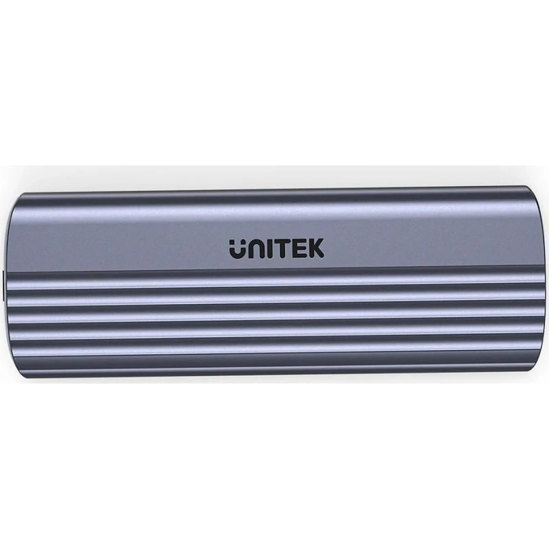 UNITEK S1241B01 M.2 NVMe SSD-kabinet Grå USB-C 10 Gbps