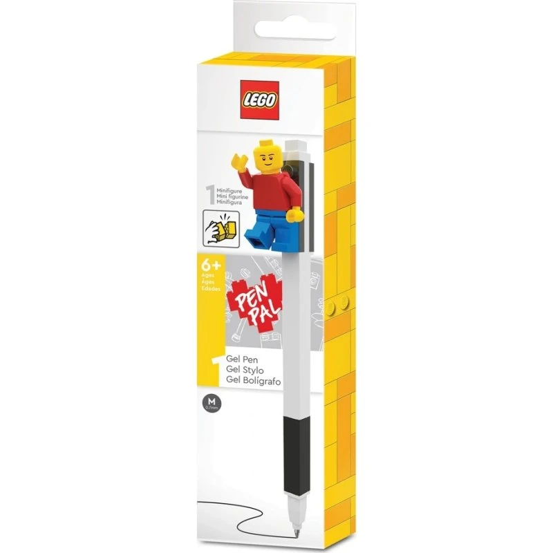 LEGO Gel-pen med Minifigur, Sort