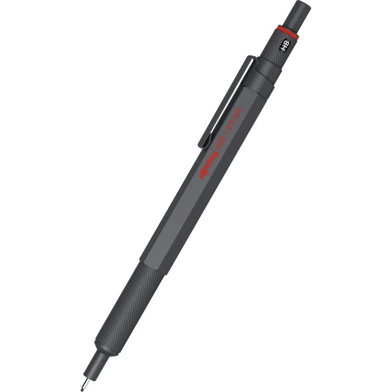 Rotring 600 Mekanisk Blyant 0,5 mm Mørk Sten