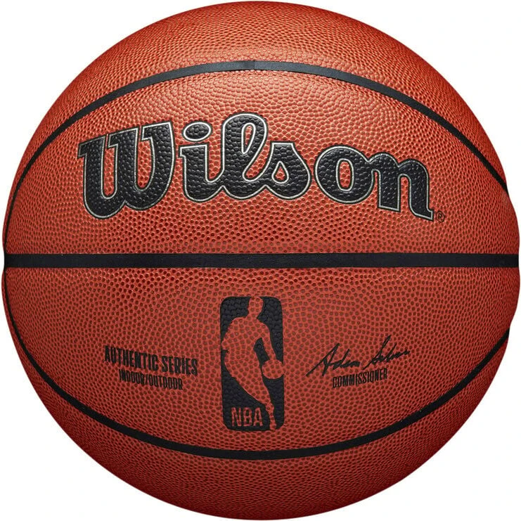 Wilson NBA Authentic Indendørs/Udendørs Basketbold Str. 7