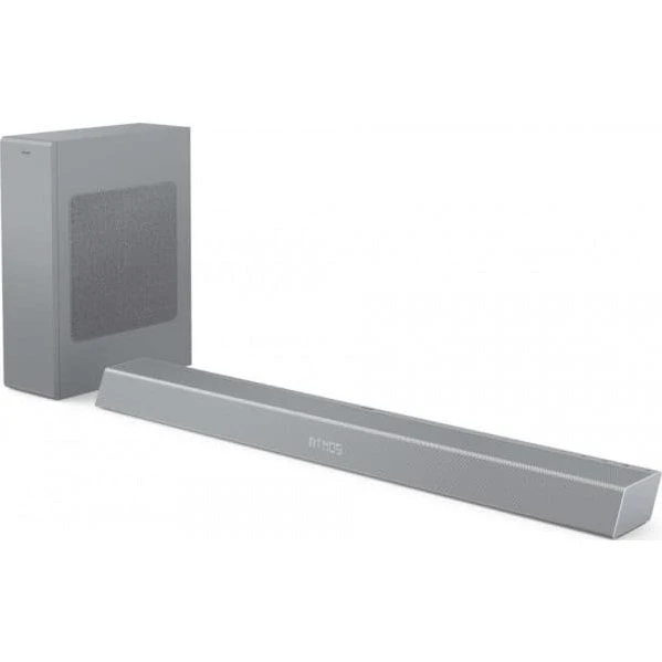 Philips TAB8505 2.1 Soundbar med trådløs subwoofer, grå