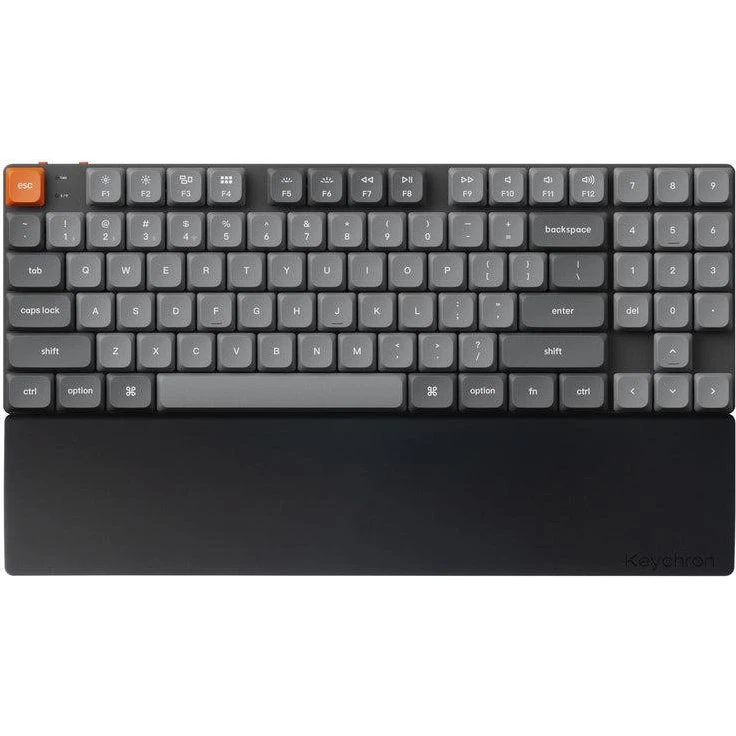 Keychron K1/K1 Max/K13/K13 Max Silikone Håndledsstøtte - Sort
