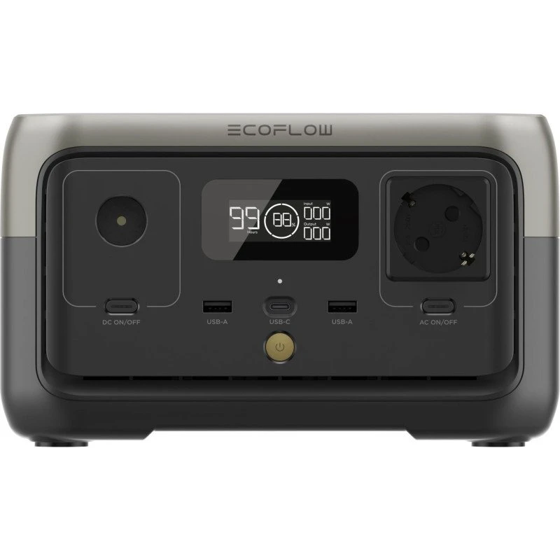 EcoFlow River 2 256Wh Power Station med 600W