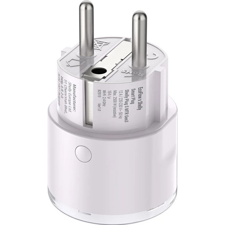 EcoFlow Smart Plug 2, 2500W, Matter-støttet