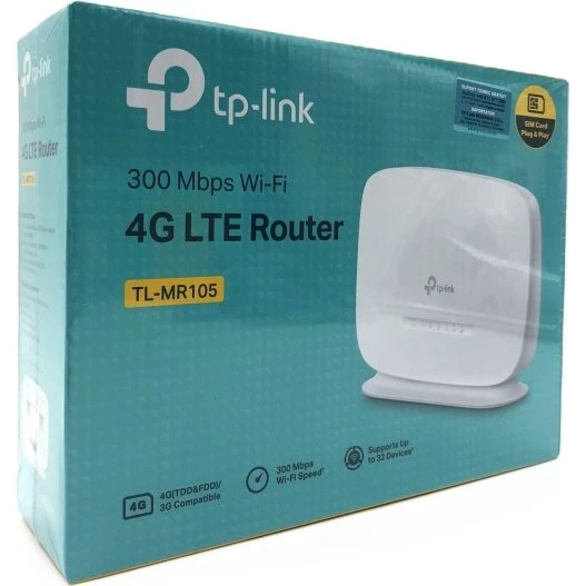 TP-Link TL-MR105 V1 4G LTE Router 300 Mbps