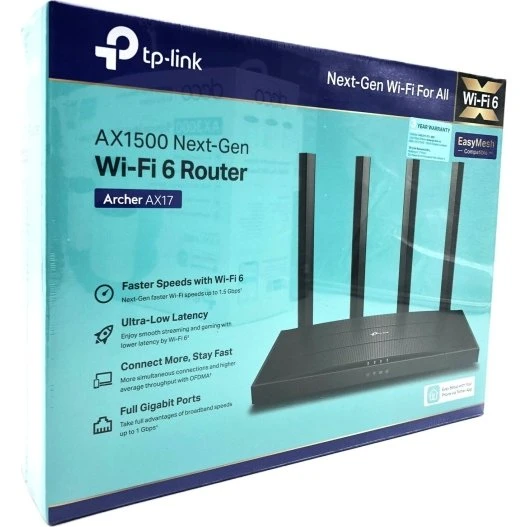 TP-Link Archer AX17 V1 WiFi 6-router, dual-band