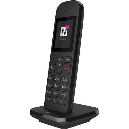 Deutsche Telekom Speedphone 12, sort trådløs IP-telefon med TFT-skærm