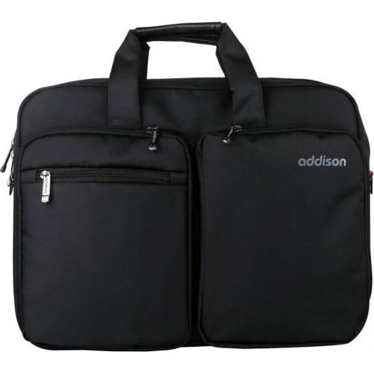 Addison Preston Computertaske 15,6" Sort Toploader