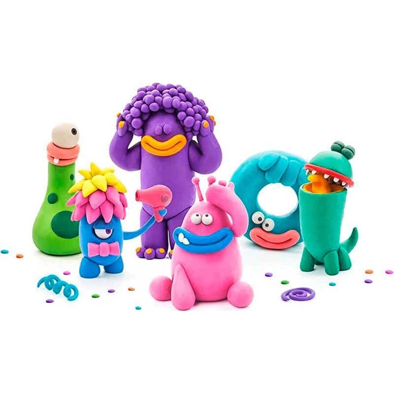 Hey Clay Lufttørrende Ler (3år+) Monstre