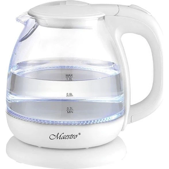Elkedel Maestro MR-055 1,0 L 1100 W hvid