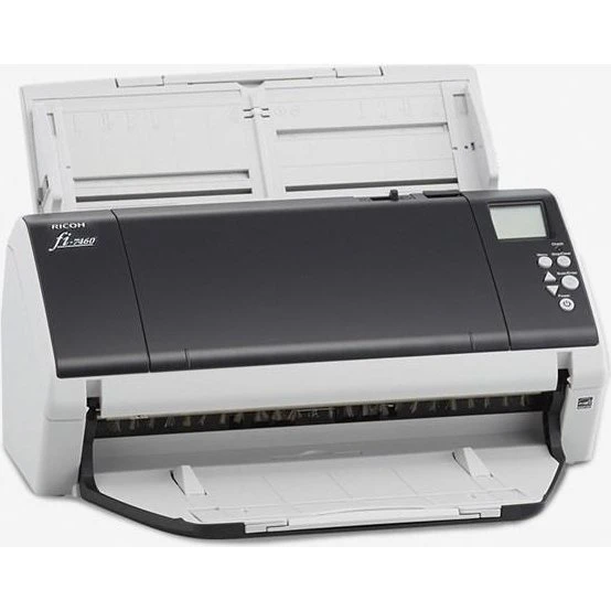 Ricoh fi-7460 Dokumentscanner A3, 60 ppm, grå/hvid