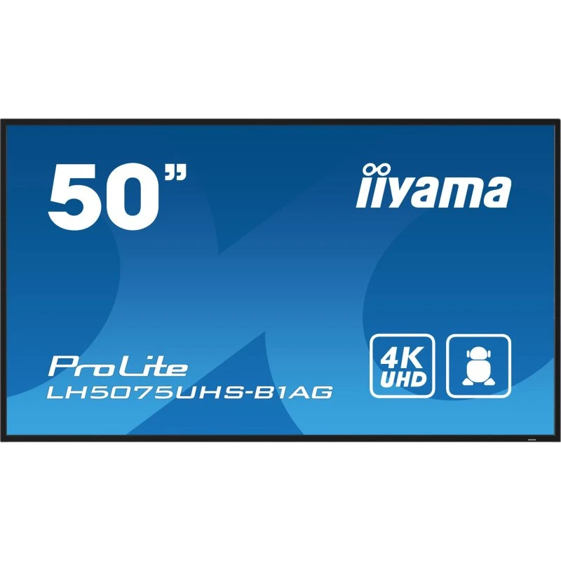 iiyama ProLite LH5075UHS-B1AG 50" 4K Digital Signage-skærm