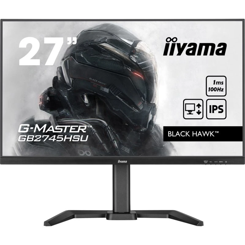 Iiyama G-Master GB2745HSU-B2 27" Gaming Skærm, 1ms, IPS