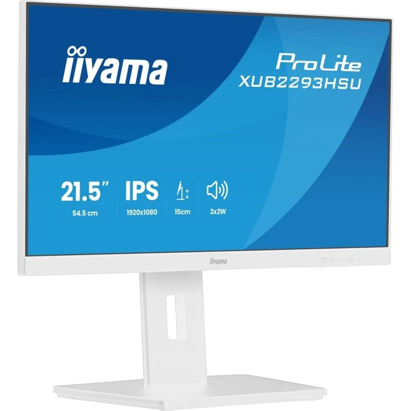 iiyama ProLite XUB2293HSU-W7 21,5" Full HD IPS hvid