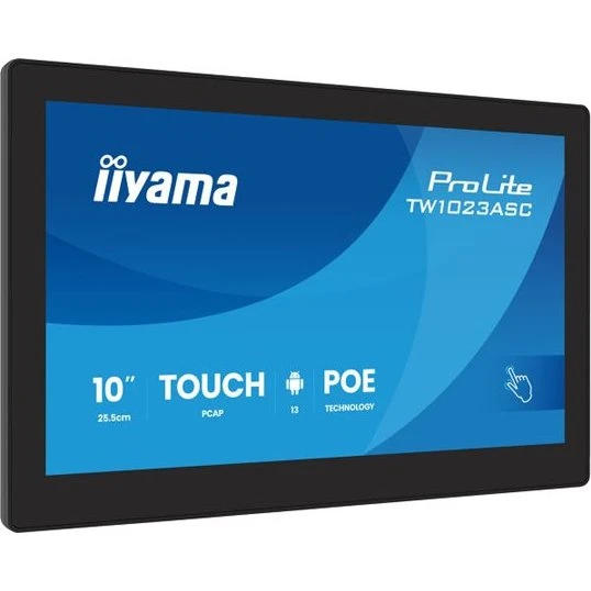 iiyama ProLite TW1023ASC-B3P 10.1" Touchpanel PC, 4GB RAM, 32GB SSD, Android 13