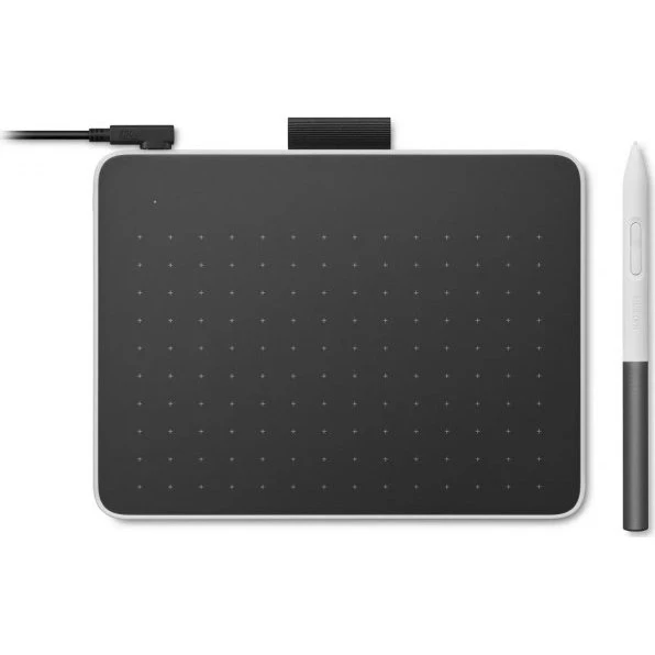 Wacom One S Digital Tegneplade, 9,5 x 15,2 cm, Sort, USB-C, Bluetooth 5.1