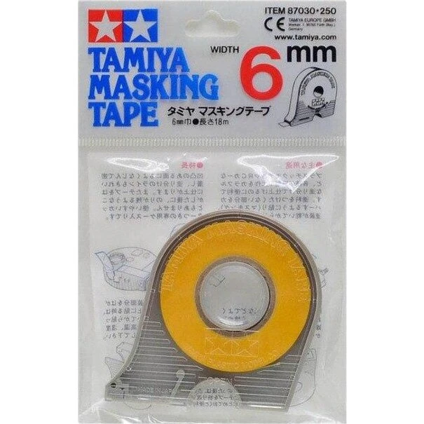 Tamiya 87030 Maskeringstape 6 mm med Dispenser