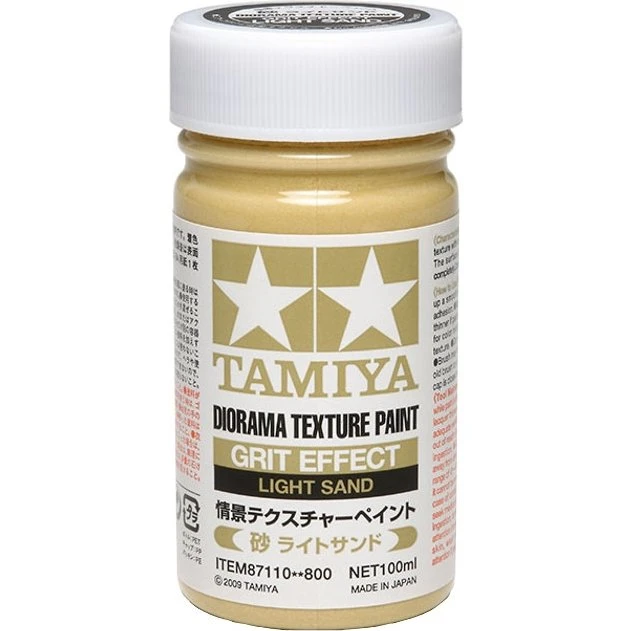 Tamiya Diorama Texture Paint Grit - Lys Sand 100 ml