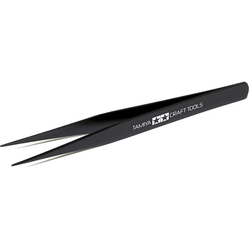Tamiya Straight Tweezers 74004 - Lige Hobby Pincet