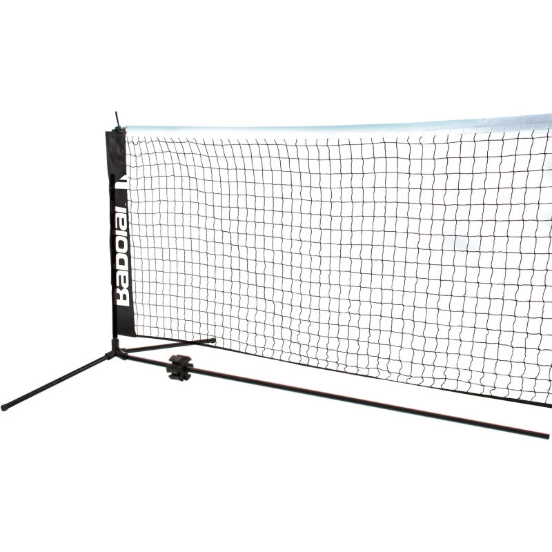 Babolat 5,8 m mini-tennisnet, sort/hvid