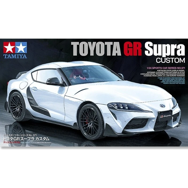 Tamiya 1/24 Toyota GR Supra Custom Modelbil Byggesæt