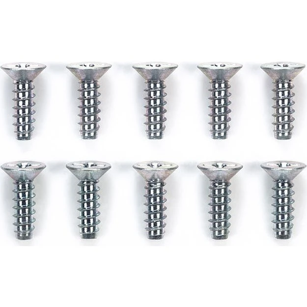 Tamiya 50578 Selvsikrende Skrue 3x10mm, 10 stk.